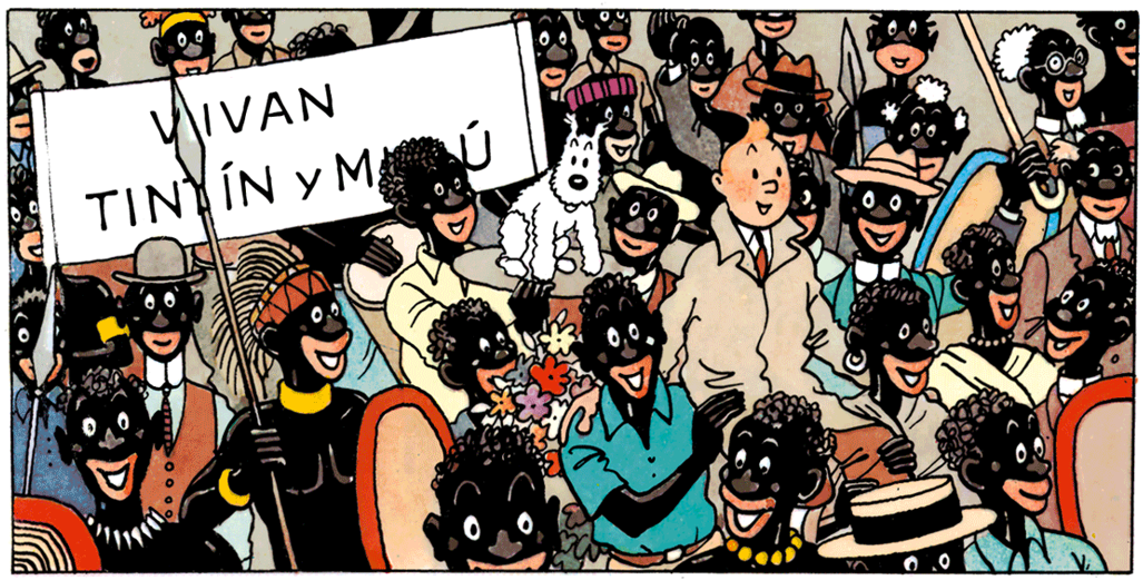 Tintin au Congo Vivent Tintin et Milou
